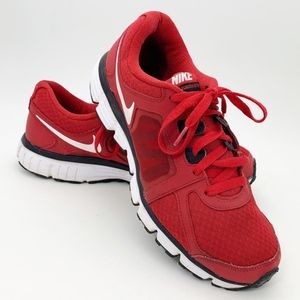 Nike Red Dual Fusion ST2 Athletic Sneakers Sz 11.5